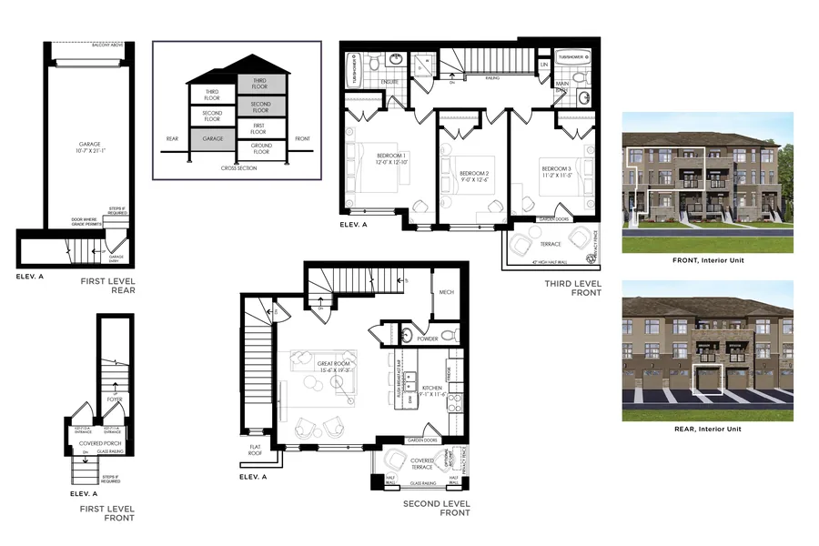 Glow 1 floor plans