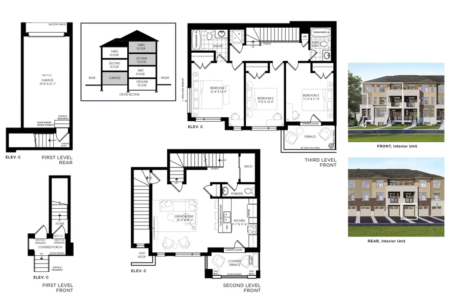 Glow 2 floor plans