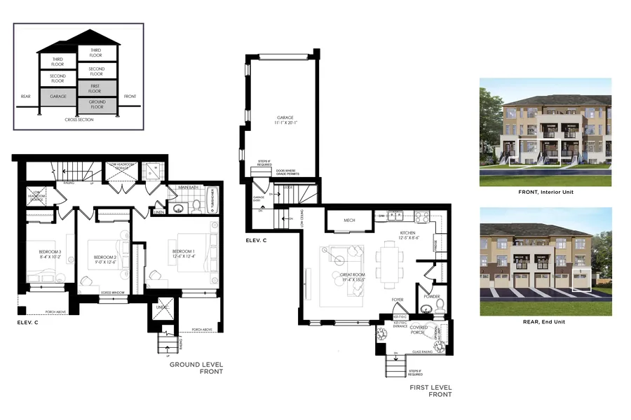 Hue 2 floor plans