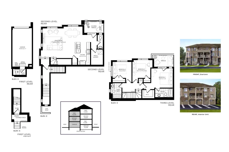 Lustre 2 floor plans